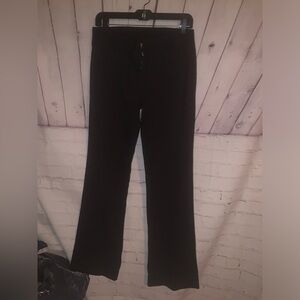 Black Wide-Leg Pants